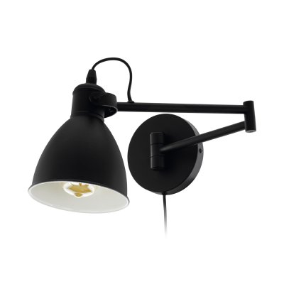 Wall Light Steel Black - SAN PERI