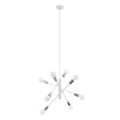 Pendant Light Steel White, Chrome - GRADOLI