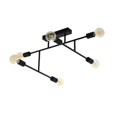 Ceiling Light Steel Black - BELSIANA