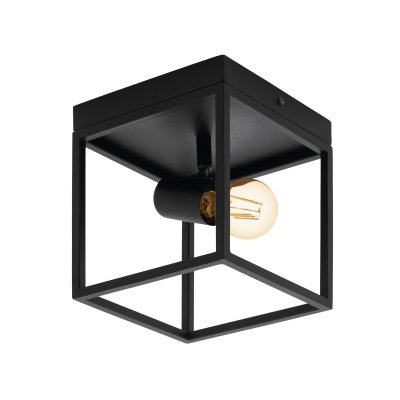 Ceiling Light Steel Black - SILENTINA