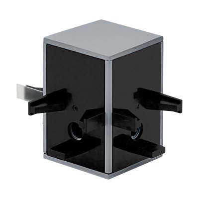 Accessory Plastic, Aluminium Black, Anodised Aluminium - TP CUBE CONNECTOR