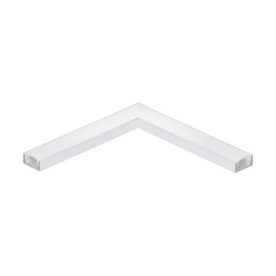 Accessory Aluminium White - SURFACE PROFILE 1