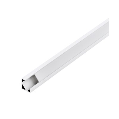 Accessory Aluminium White / Plastic White - CORNER PROFILE 2