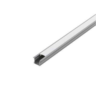 Accessory Aluminium Aluminium / Plastic White - RECESSED PROFILE 2