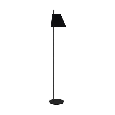 Floor Light Steel Black / Fabric Black - ESTAZIONA