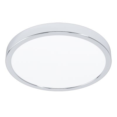 Surface-mounted Light Steel Chrome / Plastic White - FUEVA 5