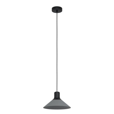 Pendant Light Steel Black, Grey - ABREOSA