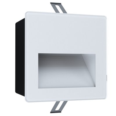 Recessed Light Aluminium, Plastic White, Black / Glass White - ARACENA