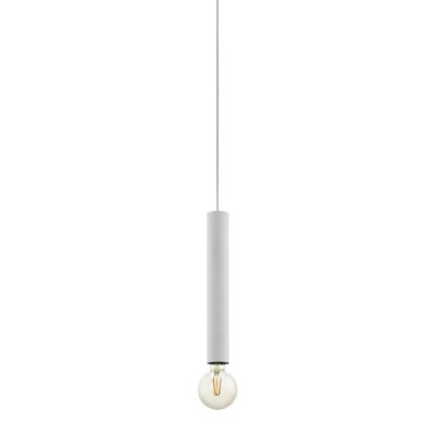 Pendant Light Plastic White / Steel White - TB CORTENOVA