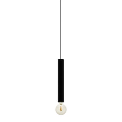 Pendant Light Plastic Black / Steel Black - TB CORTENOVA