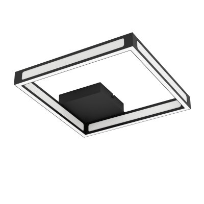 Ceiling Light Steel Black / Plastic White - ALTAFLOR