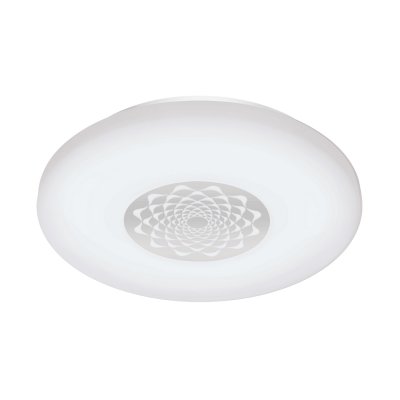 Wall / Ceiling Light Steel White / Plastic White, Chrome - CAPASSO-Z