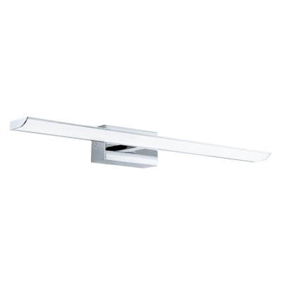 Mirror Light Steel Chrome / Plastic White - TABIANO-Z