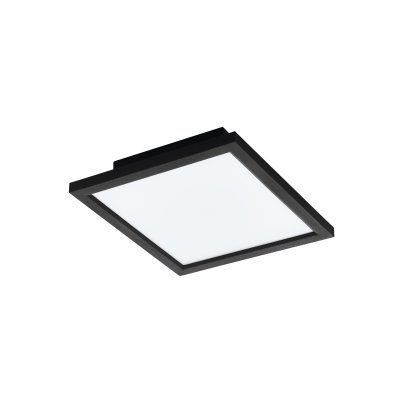 Ceiling Light Aluminium Black / Plastic White - SALOBRENA-Z