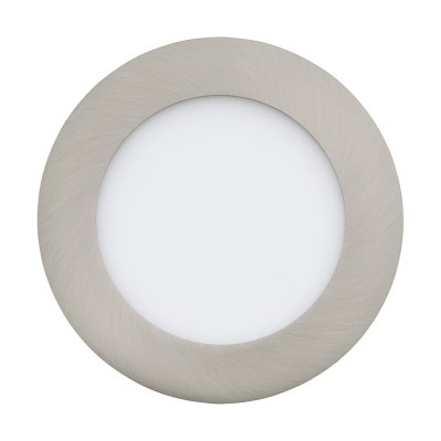 Recessed Light Steel Satin Nickel / Plastic White - FUEVA-Z