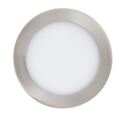 Recessed Light Steel Satin Nickel / Plastic White - FUEVA-Z