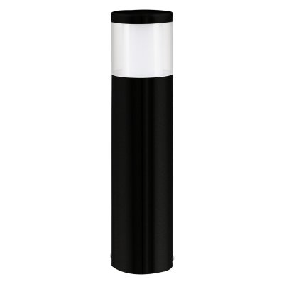 Pedestal Light Stainless Steel Black / Plastic White - BASALGO-Z