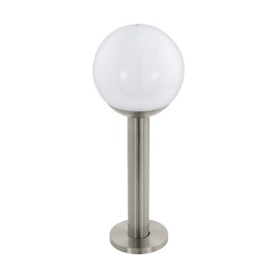 Pedestal Light Stainless Steel Stainless Steel / Plastic White - NISIA-Z