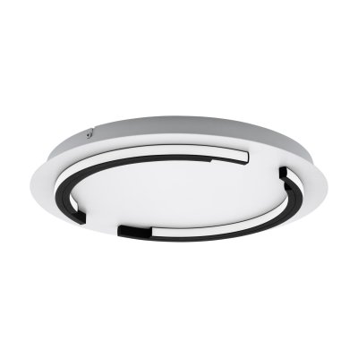 Ceiling Light Aluminium, Steel White, Black / Plastic White - ZAMPOTE