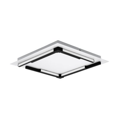 Ceiling Light Aluminium, Steel White, Black / Plastic White - ZAMPOTE