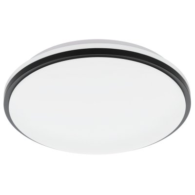 Wall / Ceiling Light Steel White / Plastic White, Black - PINETTO