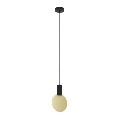 Pendant Light Steel Black, Gold - SARONA