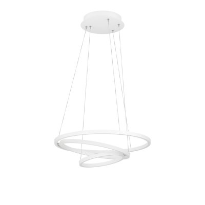 Pendant Light Aluminium, Steel White / Plastic White - LOBINERO-Z