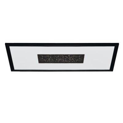 Ceiling Light Aluminium, Steel Black, White / Plastic White - MARMORATA