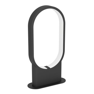 Table Light Aluminium Black / Plastic White - CODRIALES