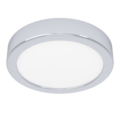 Surface-mounted Light Steel Chrome / Plastic White - FUEVA 5