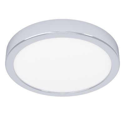 Surface-mounted Light Steel Chrome / Plastic White - FUEVA 5