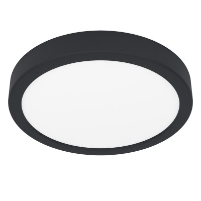 Surface-mounted Light Steel Black / Plastic White - FUEVA 5