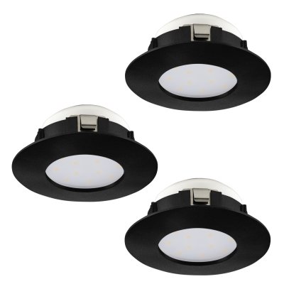 Recessed Light Plastic Black - PINEDA