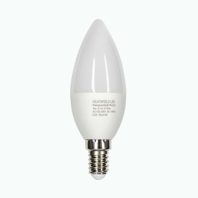 3W LED Candle Lamp Range -E14/SES  4000K