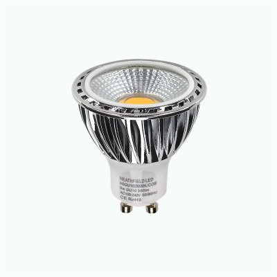 5w LED COB GU10 Dimmable Lamp Range  - 4000k