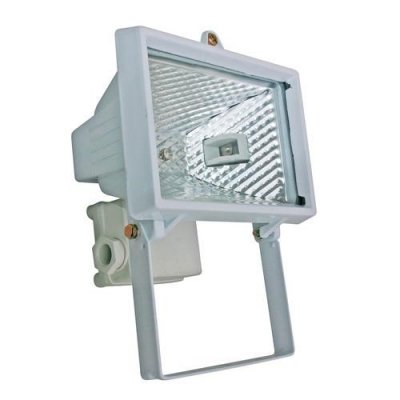 Enclosed Floodlight 500W - White Body