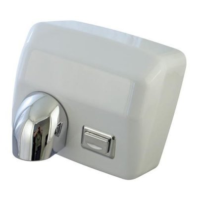 Heavy Duty Push Button - White With 2.5kW Non-Inductive Motor With Over Heat Protection