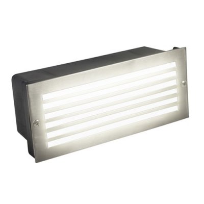 Brick Lite Diecast Aluminium IP54 White LED Exact Brick Size