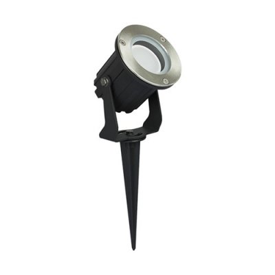 GU10 Wall / Spike Light - Stainless Steel