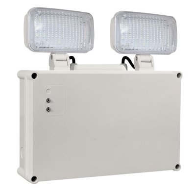 Krios LED Emergency Twin Spot Pack 10.5W 6000K