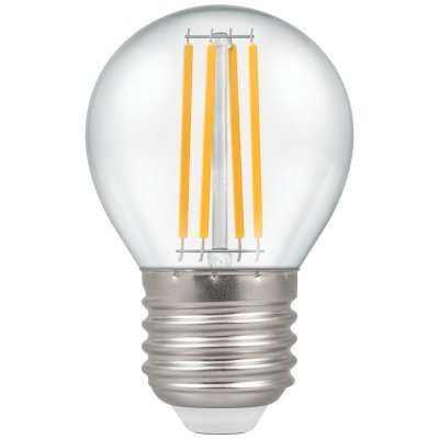 LED Round Filament Clear 6.5W 2700K ES-E27