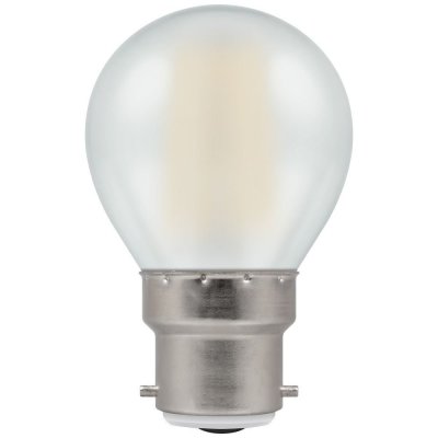 LED Round Filament Dimmable Pearl 5W 2700K BC-B22d