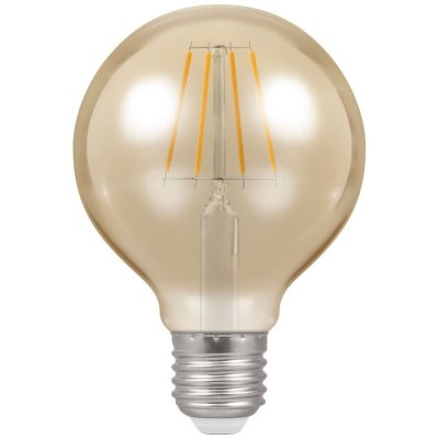 LED Globe G80 Filament Antique 5W Dimmable 2200K ES-E27