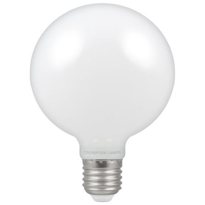 LED Filament Globe G95 Opal 7W Dim 2700k ES