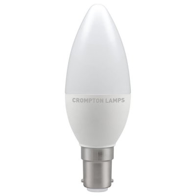 LED Thermal Plastic Candle 5W 2700K Dimmable SBC-B15d