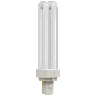 CFL Double Turn D Type 13W 3500K G24d-1 2 Pin