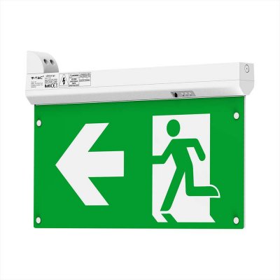 VT-995 4IN1 EMERGENCY EXIT LIGHT WITH SELF TEST BUTTON & RF CONTROL COLORCODE:6000K