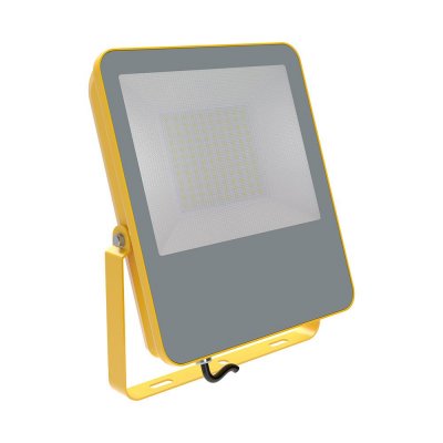 VT-108 100W LED WORK FLOODLIGHT WITH SAMSUNG CHIP COLORCODE:6500K YELLOW BODY GREY GLASS