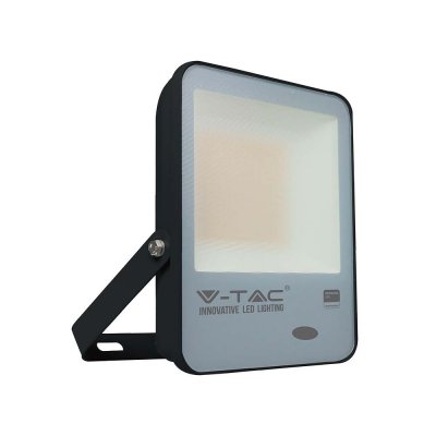 VT-117 100W PHOTOCELL SENSOR FLOODLIGHT WITH SAMSUNG CHIP COLORCODE:6500K