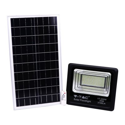 VT-200W LED SOLAR FLOODLIGHT COLORCODE:4000K